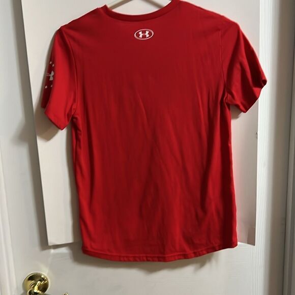 Under Armour youth XL red patriotic shirt. - Picture 5 of 5